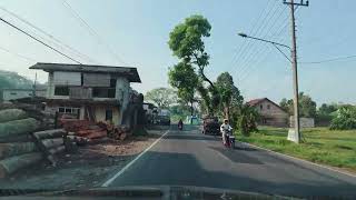 Indonesia Drive View | Kertek to Sapuran Wonosobo Central Java | 4K