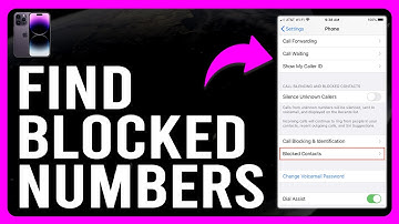 How to Find and Unblock Blocked Numbers on iPhone (How to Unblock a Number on the iPhone)