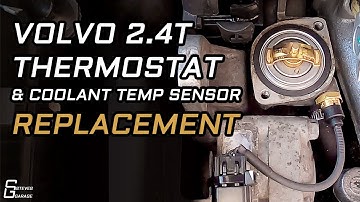 P80 Volvo 2.4T Thermostat and Coolant Temp Sensor Replacement
