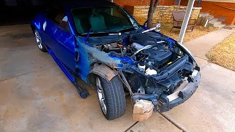 Tearing Down the Copart Salvage Nissan 350z
