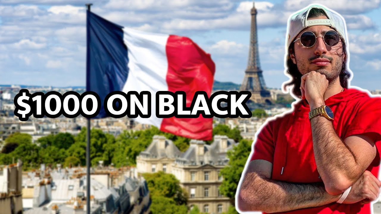 I Wagered $1000 On Black At Casino Barrière In Paris 🇫🇷