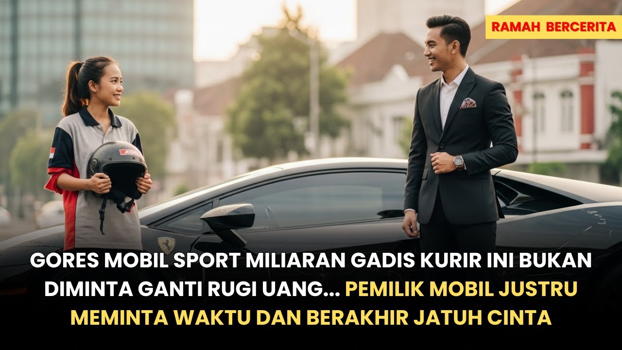 Gores Mobil Sport Miliaran, Gadis Kurir Pasrah Takut Ganti Uang, Pemilik Mobil 