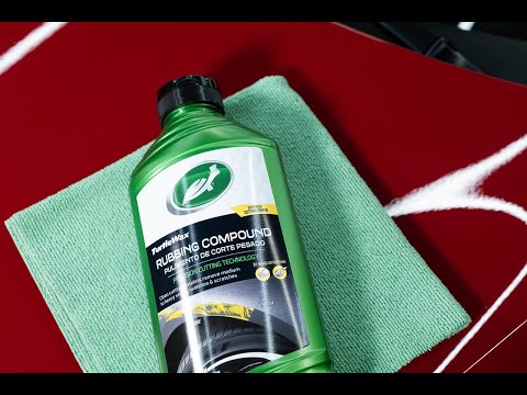 White Automotive Rubbing Compound