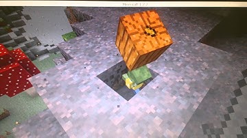 Pumpkin on Baby zombie