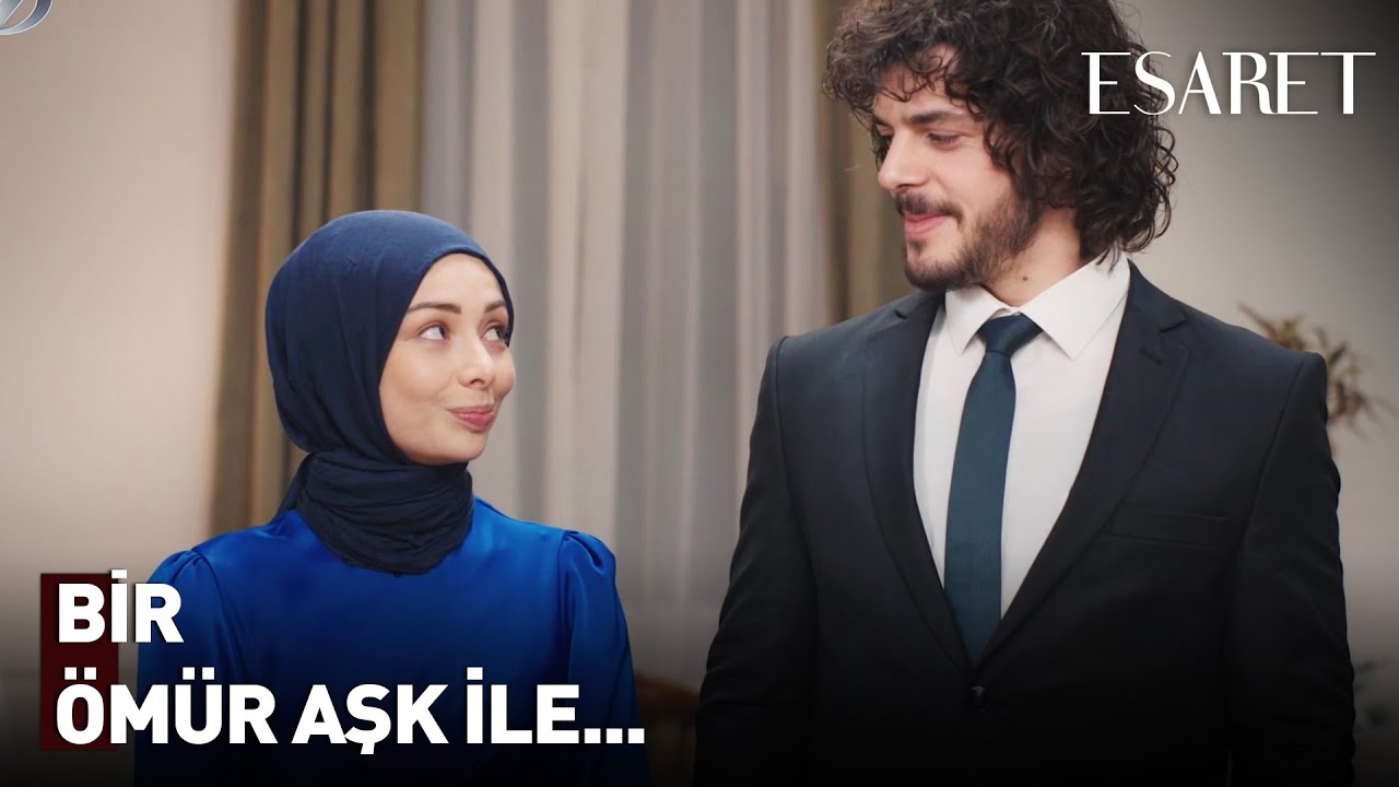 Elif ve Aziz Nişanlandı | @Esaret Dizisi