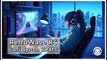 🔮 1 Hour of Retro Game Lofi Synthwave – Chill 8bit Beats for Study & Nostalgia (AI Copyright-Free)