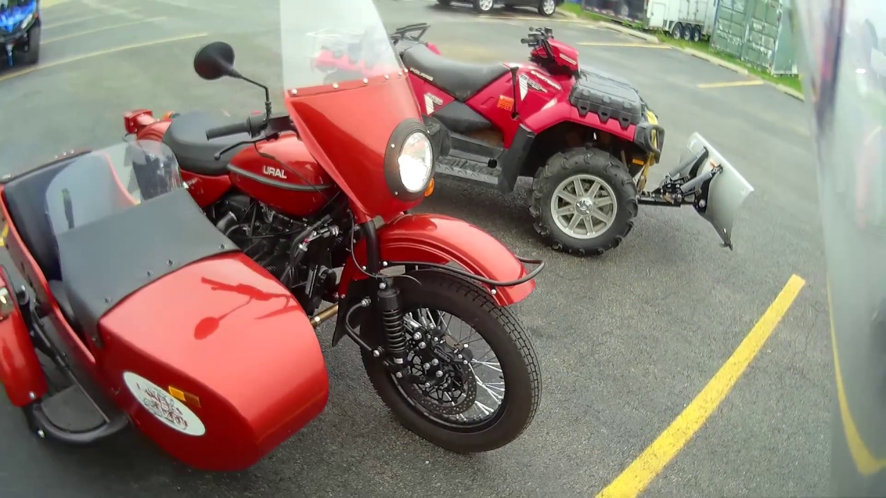 Riding a 2018 Ural cT