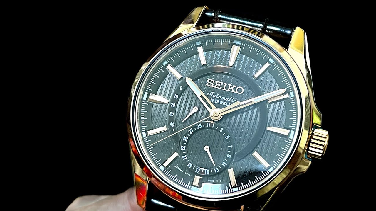 Review] Đồng hồ Seiko Presage SARW010, Seiko 6R27B | Đồng hồ nhật Quang  Lâm. - YouTube