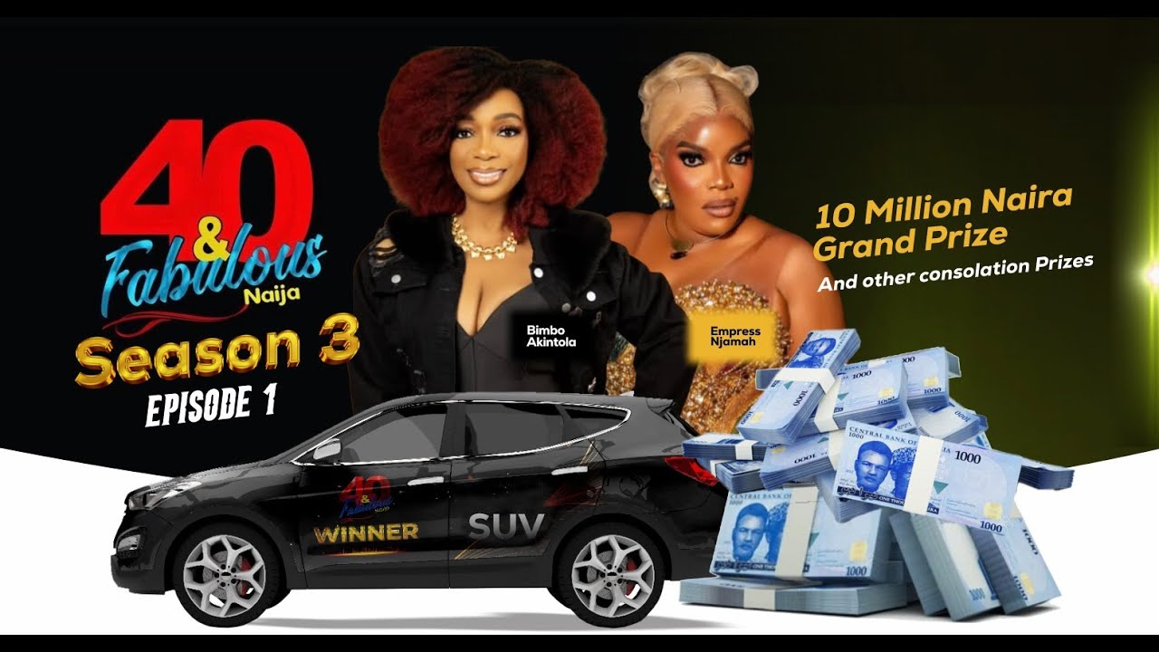 40 AND FABULOUS NAIJA SEASON 3 IS LIVE- EPISODE 1 with our Host Empress Njamah and Bimbo Akintola