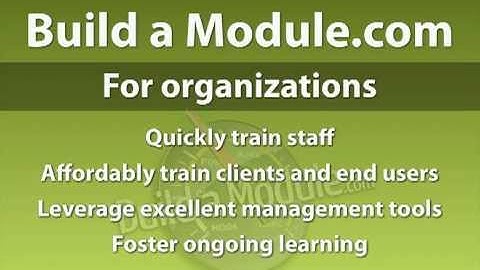Overview of benefits for groups in using Build a Module.com for Drupal Training