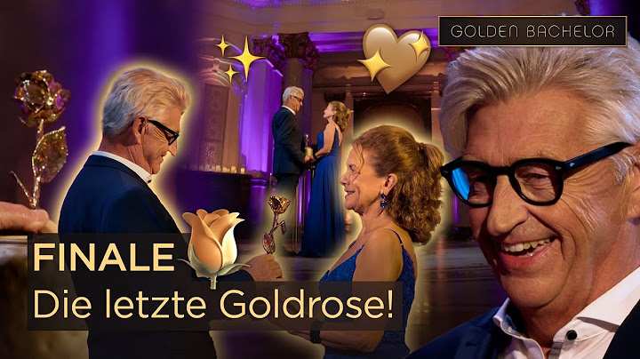 SPOILER: Die LETZTE ROSE 🌹 Happy End bei Franz und seiner Auserwählten? ❤️| Golden Bachelor