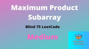 Array 1.6 | Maximum Product Subarray | Blind 75 Leetcode | C++ | Interview Placement | Leetcode 152