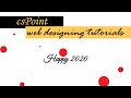 Happy 2020 CSS Animation | csPoint web designing tutorials