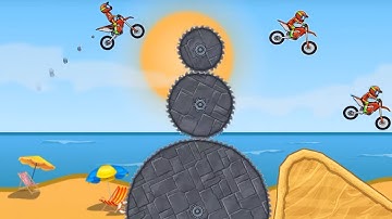 Moto X3M Bike Racing Games - Gameplay Walkthrough (iOS, Android) #16