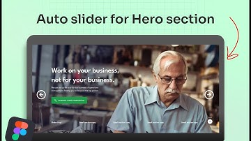 (বাংলা) How to prototype auto slider section in Figma - Md Azizul
