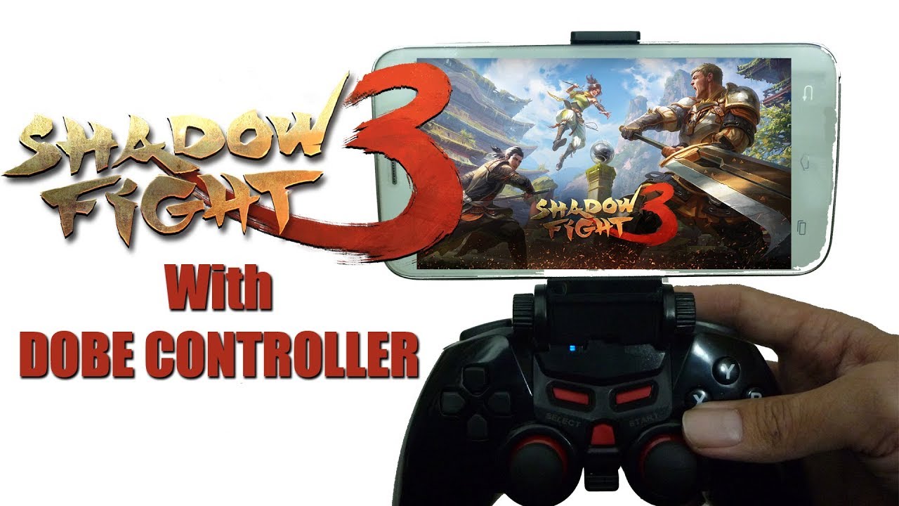 Shadow Fight 3 with DOBE Controller - 