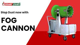 Fog Cannon for Dust Suppression | Industrial Dust Control Solution