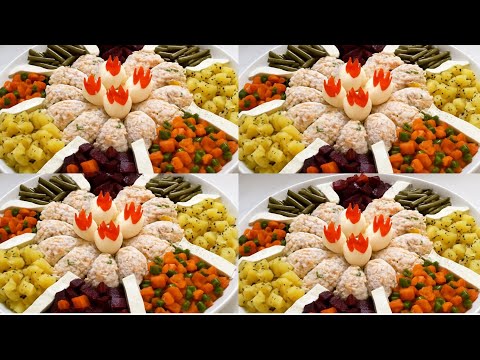 جميع أسرار سلطة المناسبات سلطة راقية متنوعة جرب الوصفة 