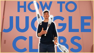 How to Juggle 3 Clubs