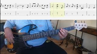 R.E.M. - Drive - Bass Cover   Tabs