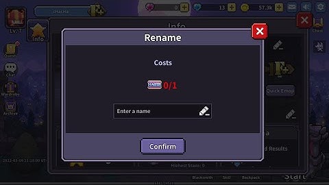 How To Change Name in My Heroes Dungeon Raid