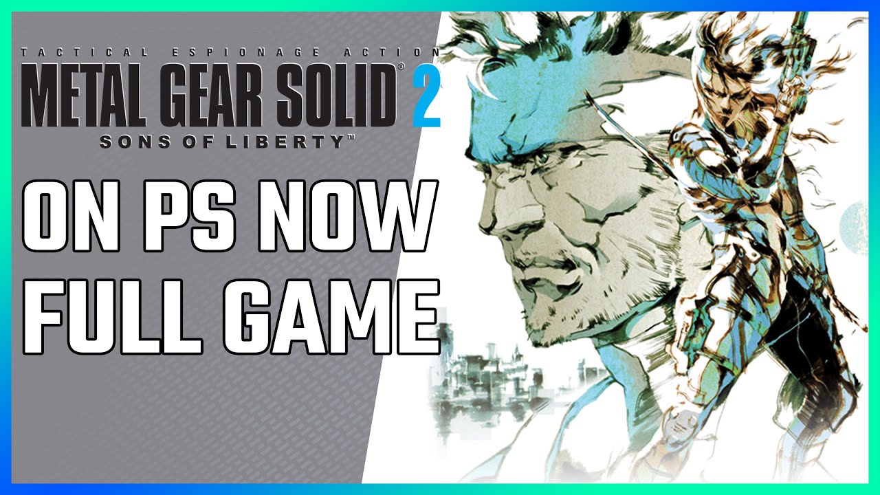 Metal Gear Solid 2 Sons of Liberty reveals a familiar platinum on PS5