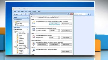 Microsoft® Outlook 2007: Import Windows® 7 e-mail addresses into Junk E-mail Filter lists