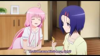 Lala Helping Haruna With Rito