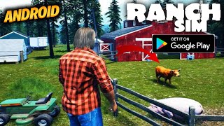 Top 5 New Ranch Simulator Alternative Games For Android 2022 | Games Like Ranch Simulator