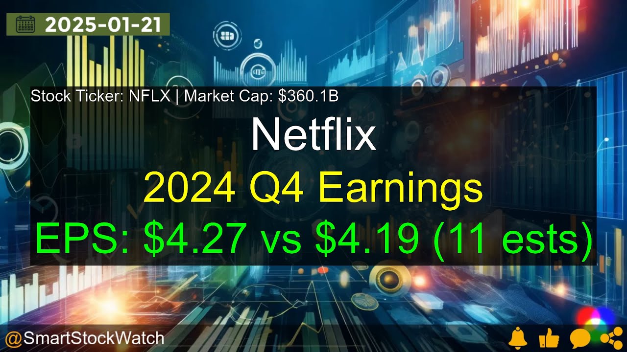 Netflix (NFLX|$360.1B) - 2024 Q4 Earnings Analysis - YouTube