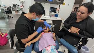 Family Dentist visit - Zoey's First dentist!! May 2024
