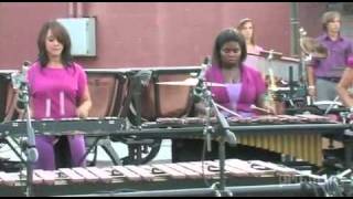 2009 DCI Open Class Finals Week   Teal Sound Pit in the Lot   Pro Mark Drumsticks  The World s Finest Sticks™