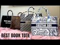 Best Book Tote - Reviewing & Ranking Louis Vuitton On The Go, Dior Book Totes & YSL Rive Gauche