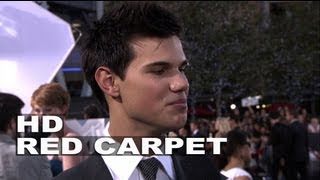 The Twilight Saga: Eclipse: Taylor Lautner Premiere Interview | ScreenSlam