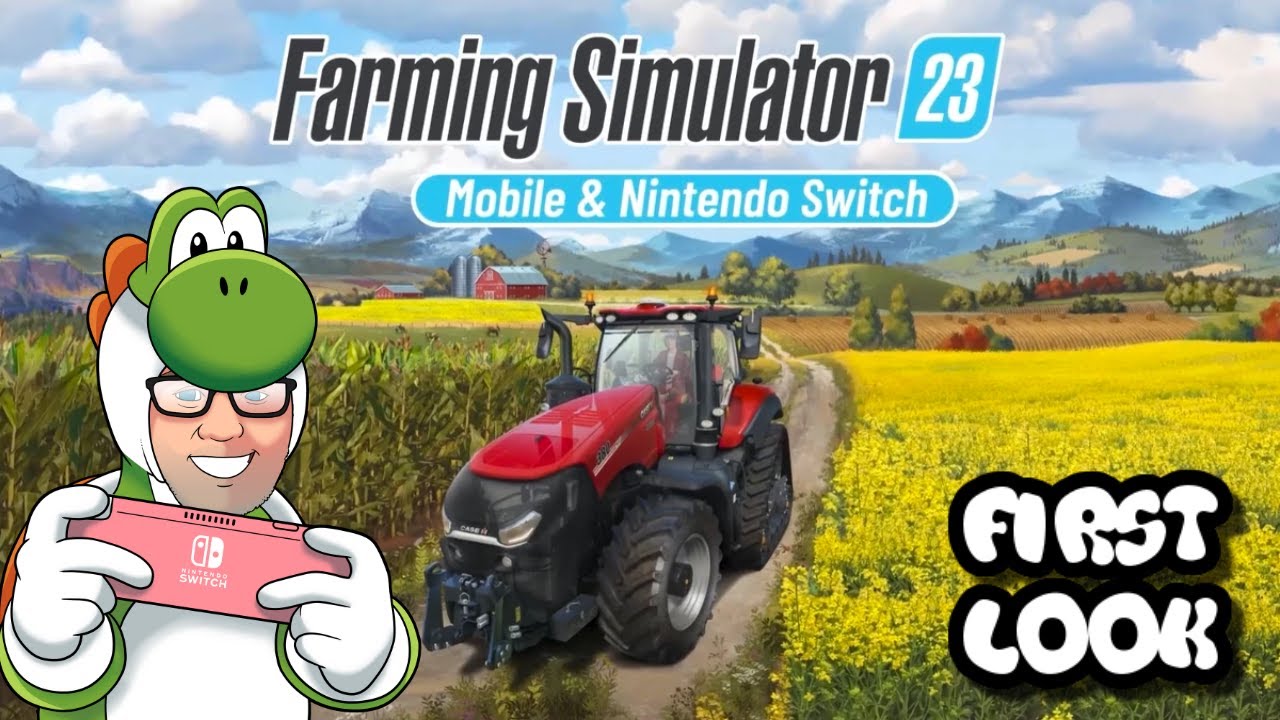 Farming Simulator 23 !!! Nintendo Switch et Mobile 