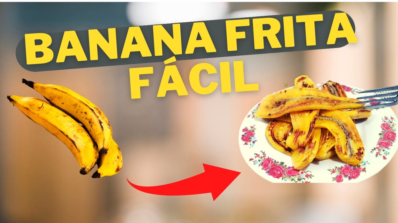 Veja Como Eu Fiz Essa BANANA DA TERRA FRITA F cil E R pido Jaci 