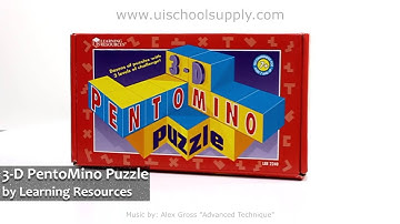 3-D Pentomino Puzzle by Learning Resources -- LER2240
