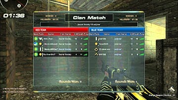 Sudden Attack: Clan Match - Secret Society Vs ooljima` ||Manner|| Part 2 Final