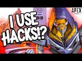 I'm accused of CHEATING when I do this! (Apex Legends)