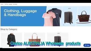 Toys Clothing Handbags products wholesale Costco Australia #wholesale #Costco #Australia screenshot 2