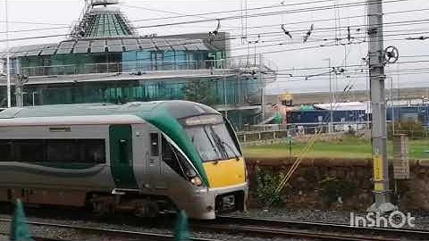 Trains between Dun Laoghaire and Salthill And Monkstown