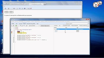 3.1 Depuración de errores con puntos de interrupción (Internet Explorer)