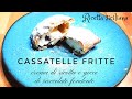 Cassatelle siciliane con crema di ricotta e gocce di cioccolato fondente - ravioli dolci