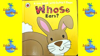 Whose Ears a little book with giant flaps