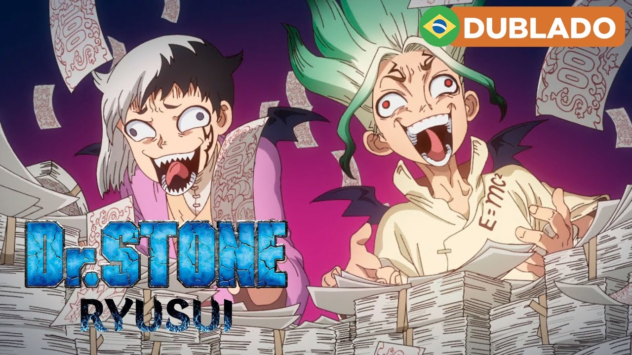 O Reencontro de Senku e Tsukasa  Dr. STONE Temporada 2 (Dublado
