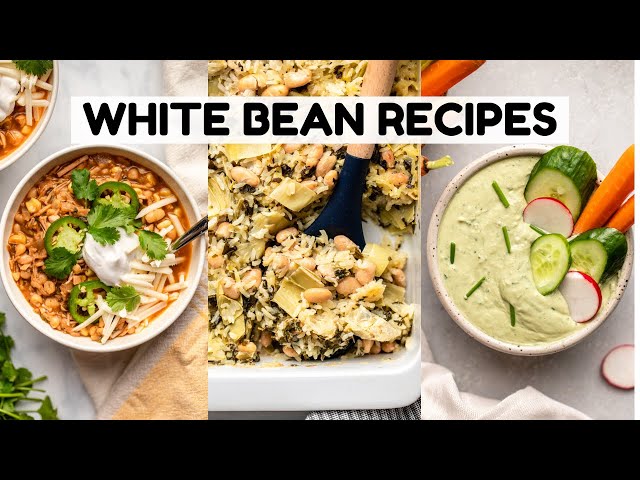 TASTY Recipes Using White Beans!