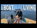 Starting boat life  lots of projects
