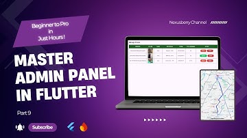 Build a Complete Admin Panel with Flutter Web & firebase: Step-by-Step Guide | Part 9