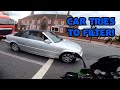 UK + Irish Bikers vs Crazy, Stupid People and Bad Drivers #74 "Why Are You Recording Me?"