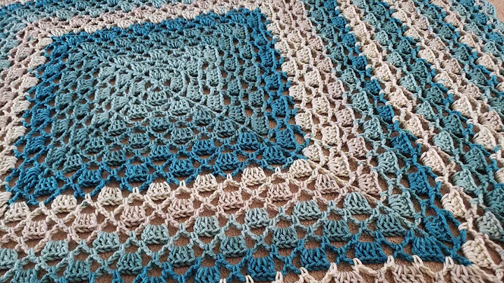 Diamonds & Cubes Blanket - Crochet Tutorial!